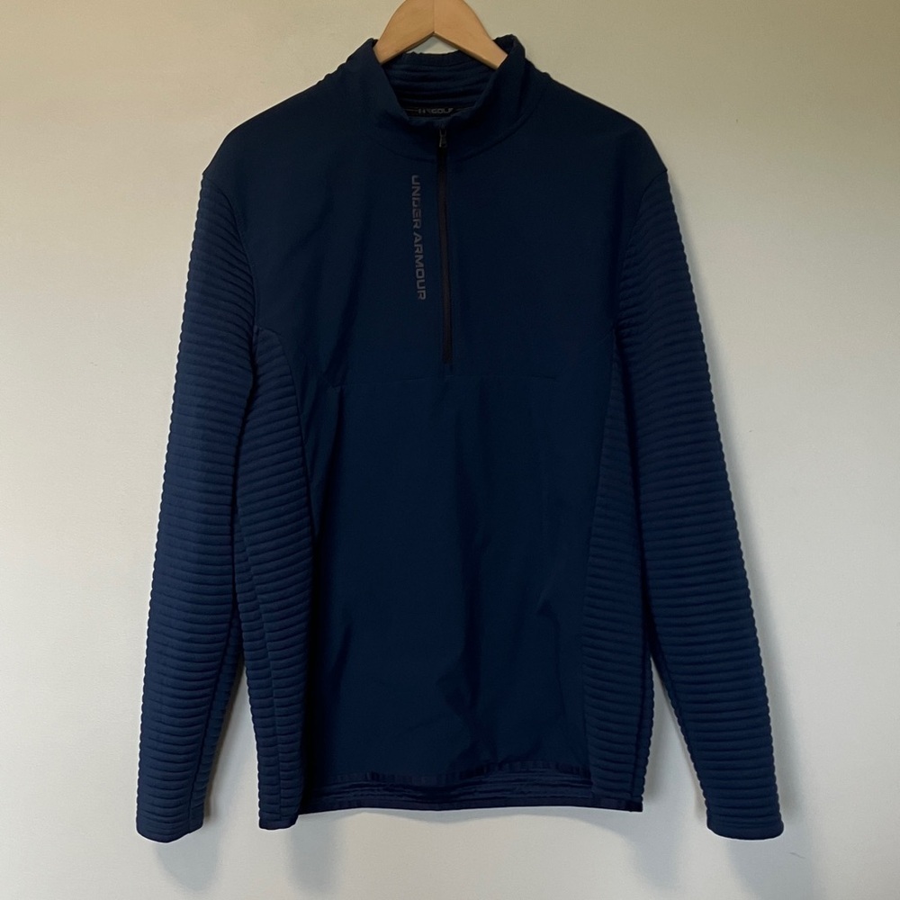 Under Armour Golf Navy Quarter-Zip Pullover